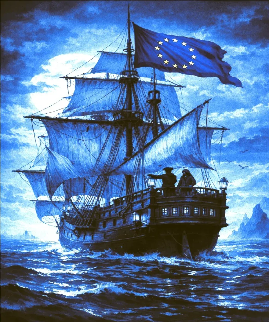Corabia se numea sugestiv: uniunea europeană 2 ue pe corbie 2