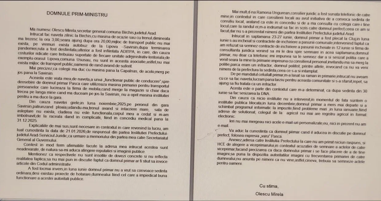 Birchiș - o iarnă a vrajbei politice ajunsă la apogeul haosului juridic din cauza unei „uși de piatră” zidită chiar de funcționarii primăriei, în regia „fantomei fostului” 2 olescu bolojan
