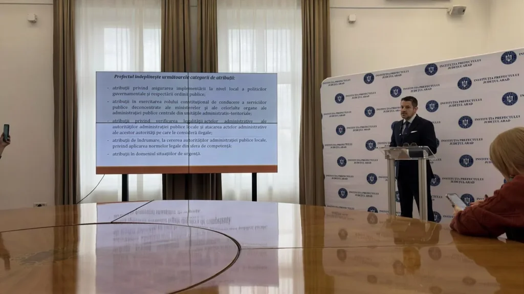 prefectura arad raport 2025