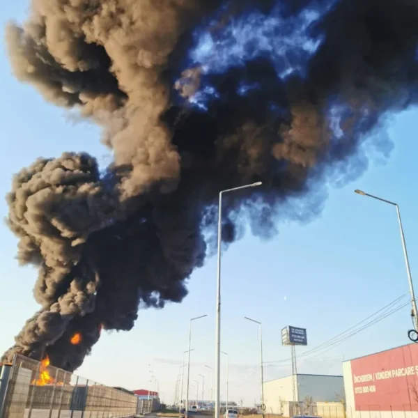 Incendiu violent la o fabrică de polistiren din aradul nou 3 incendiu ar nou 3