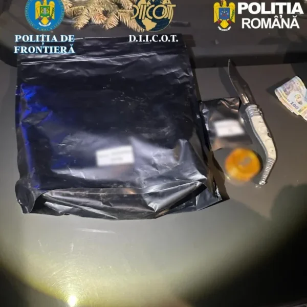 Flagrant cu o jumătate de kilogram de „iarbă”, la nădlac 6 whatsapp image 2026 03 30 at 15.46.12 1