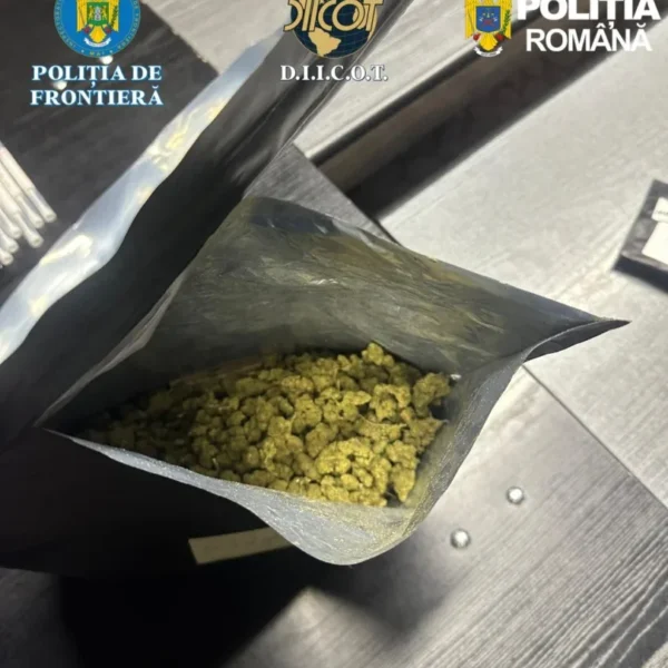 Flagrant cu o jumătate de kilogram de „iarbă”, la nădlac 7 whatsapp image 2026 03 30 at 15.46.12