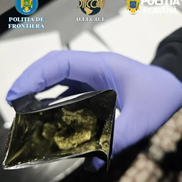 Flagrant cu o jumătate de kilogram de „iarbă”, la nădlac 3 whatsapp image 2026 03 30 at 15.46.17 1