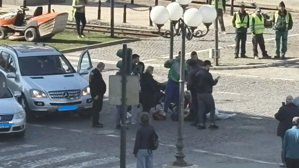 Accident în fața primăriei arad 5 accident centru arad5