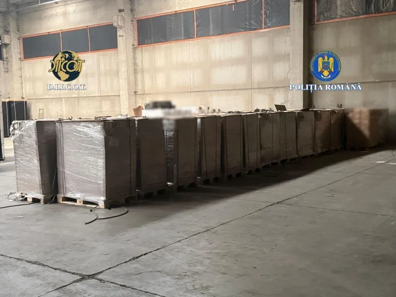 Diicot | fabrică clandestină de țigări, aparținând unei grupări transfrontaliere, descoperită în județul timiș | liderul grupării, un cetățean ucrainean 8 big whatsapp image 2026 03 04 at 11.10.01 3 1