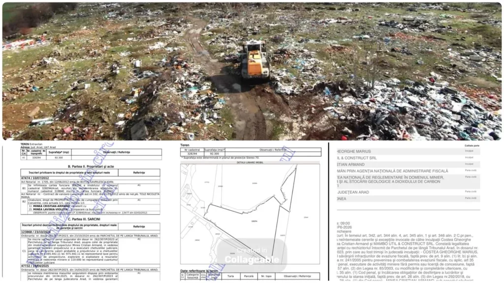 Groapa de gunoi din sânicolaul mic - o capodoperă marca mambo... Un dribling remarcabil prin brutalitatea cu care faultează legile întâlnite în calea spre un imperiu imobiliar „cum nu s-a mai văzut” 4 groapa sanicolau