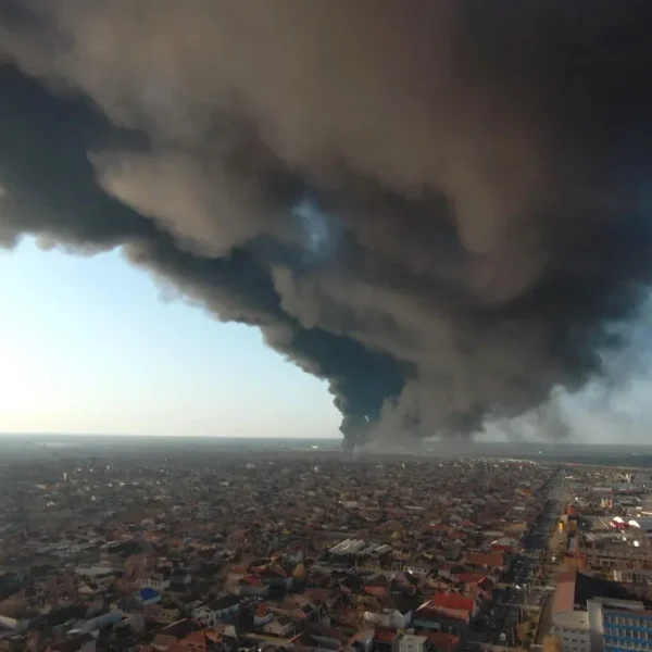 Incendiu violent la o fabrică de polistiren din aradul nou 9 nor toxic