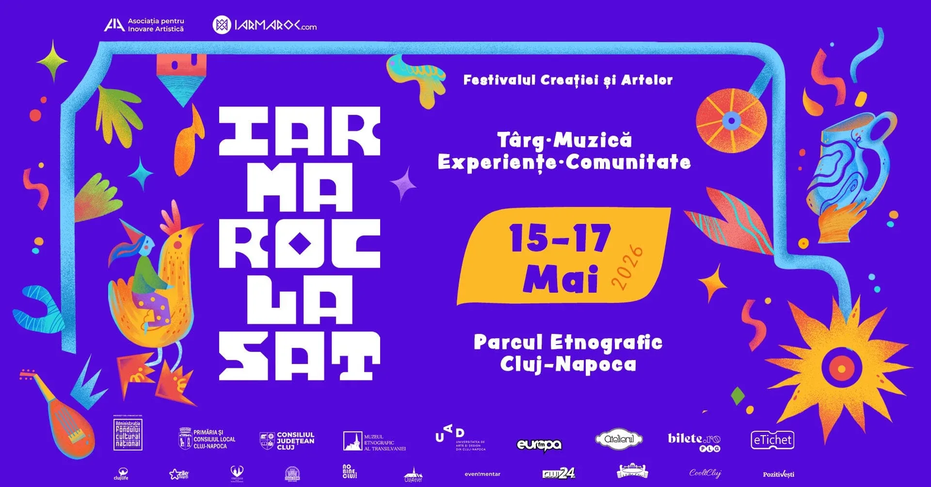 Festivalul iarmaroc la sat | muzicieni, creatori și cei 10 finaliști ai concursului de ceramică „cucuteni" 6 iarmaroc 2026