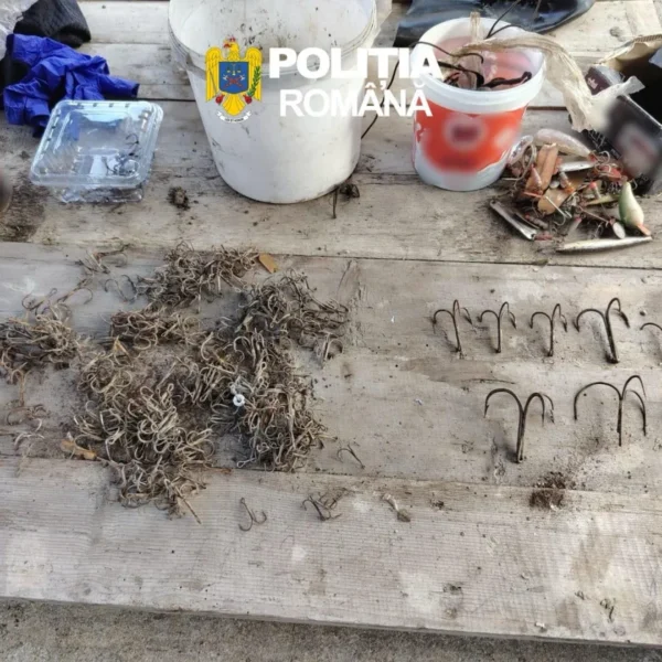 Percheziții în arad și timiș | cinci bărbați au fost reținuți pentru braconaj piscicol 2 whatsapp image 2026 04 05 at 10.40.22