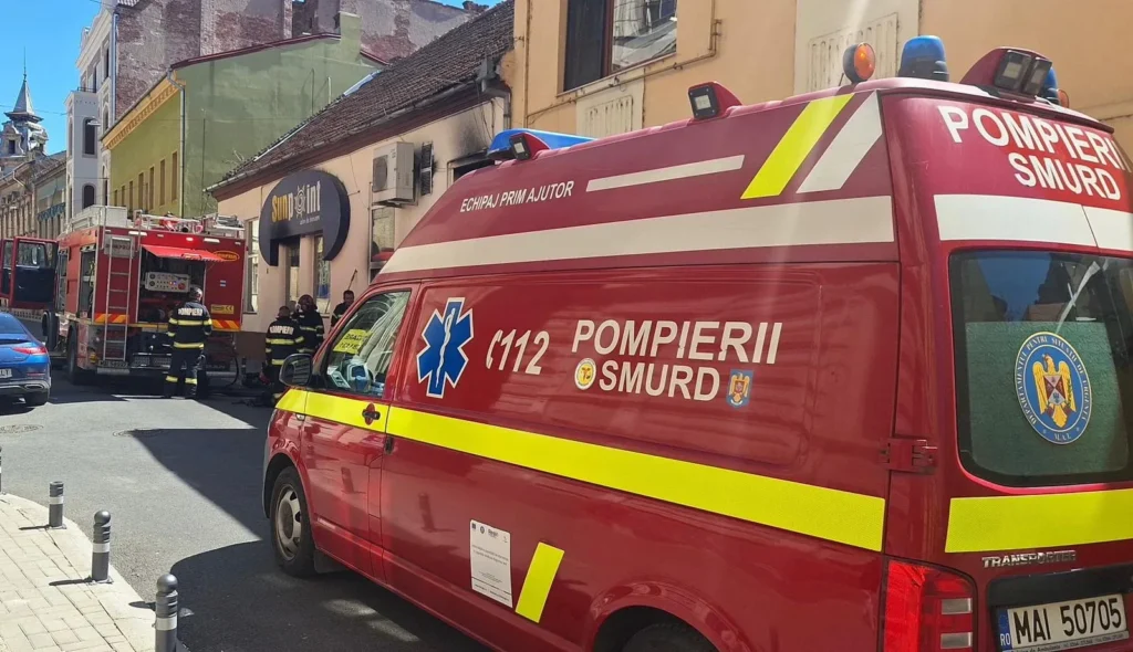 incendiu salon de bronzat str unirii1