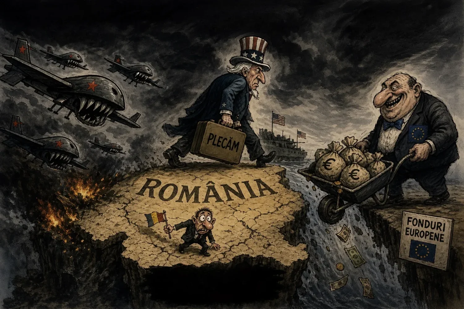 românia sub asediu din trei direcții