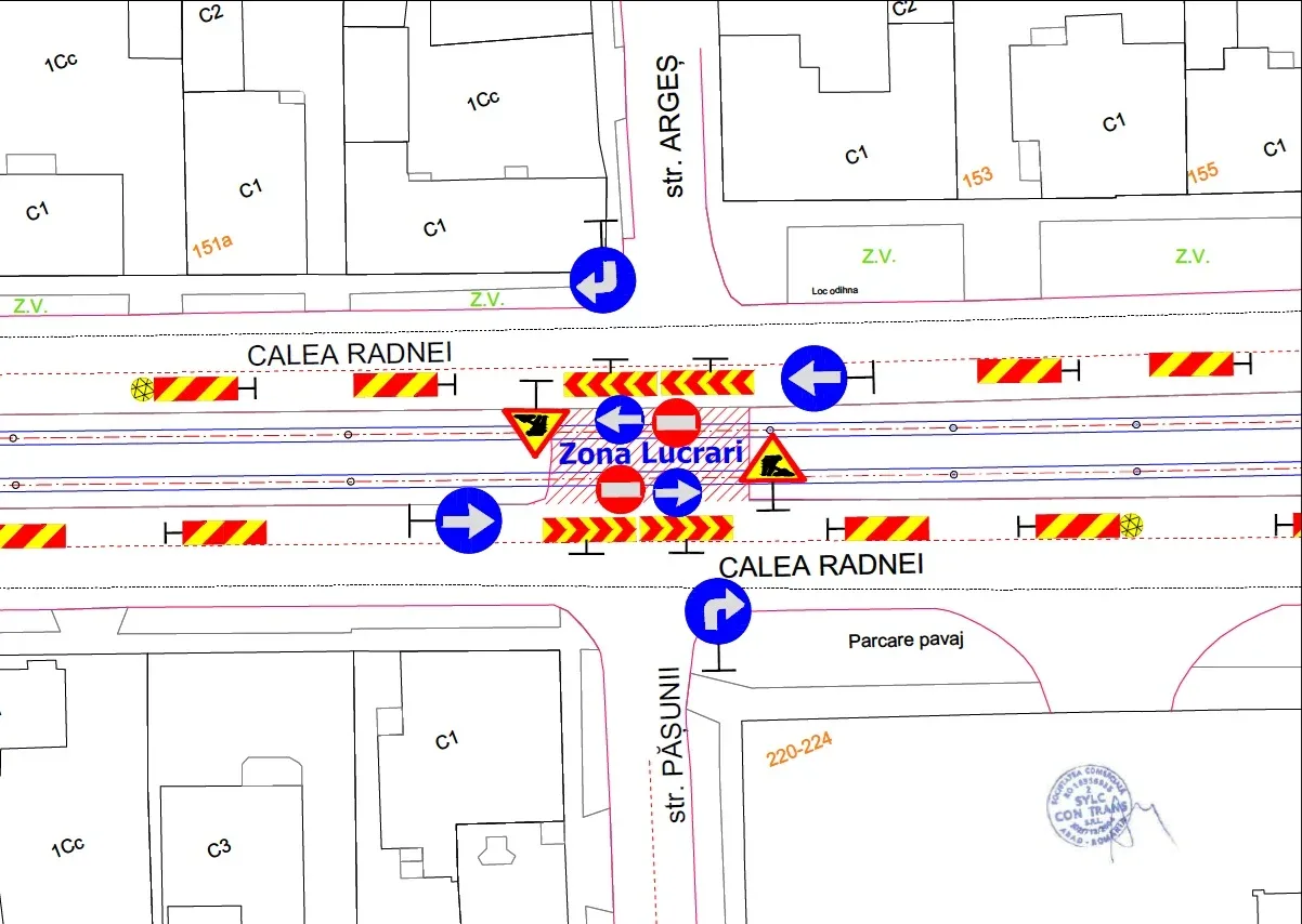 Atenție, șoferi! Circulația rutieră va fi închisă în zona intersecției dintre str. Pășunii și str. Argeș 2 whatsapp image 2026 05 06 at 12.34.10