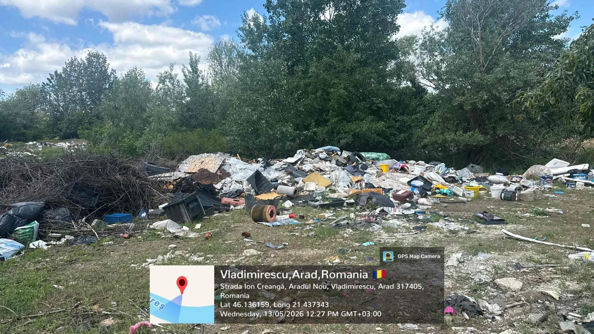 În județul arad, depozitările ilegale de deșeuri sunt de neoprit 4 deseuri vladimirescu arad2