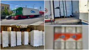 șoferul tir-ului cu țigări