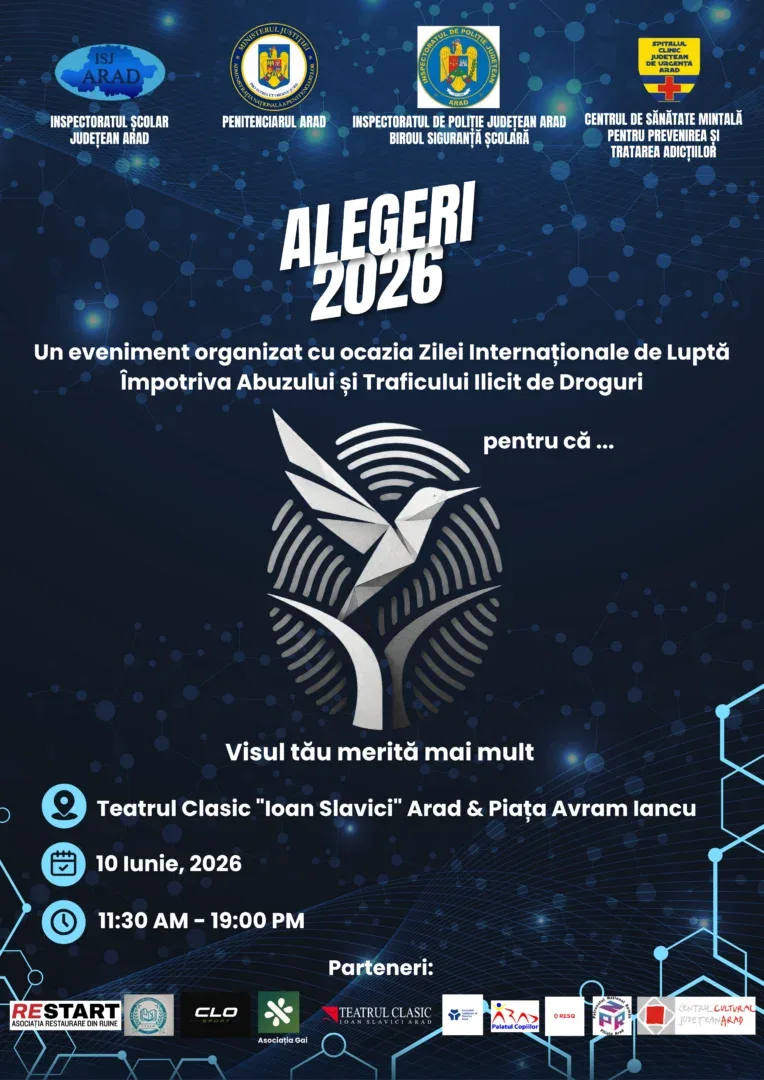 afis eveniment antidrog 2026