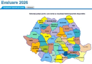 harta rezultatele de la evaluarea nationala 2026