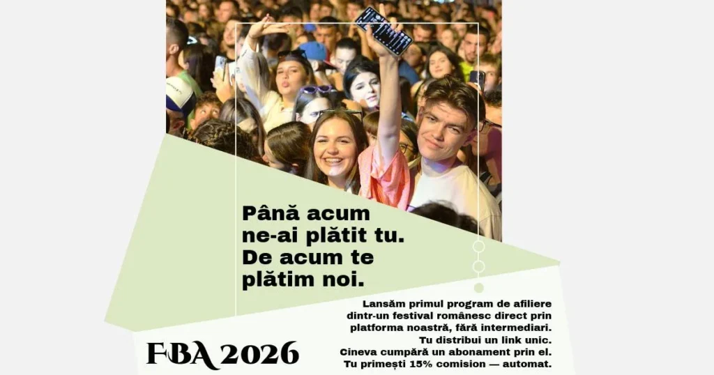 afiliere Festivalul Berii Arad 2026
