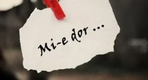 Mi-e dor, mi-e tare dor... 2 dor