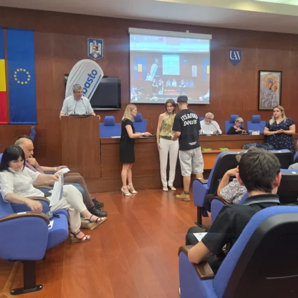 Festivitatea de premiere a olimpicilor arădeni la disciplinele matematică și informatică 2 olimpici1