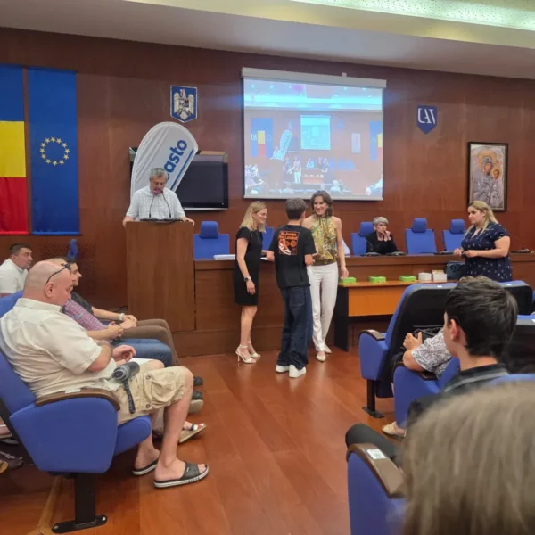 Festivitatea de premiere a olimpicilor arădeni la disciplinele matematică și informatică 6 olimpici5