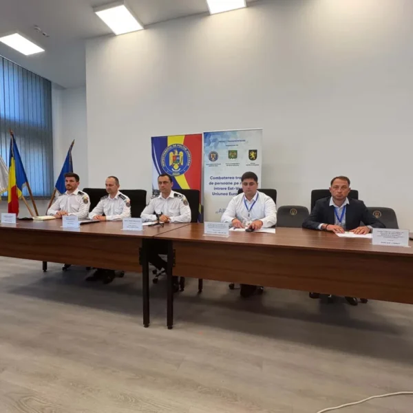 Polițiștii din arad și republica moldova, parteneri în proiectul european ar-stop pentru combaterea traficului de persoane 2 ipj arad rep mld1