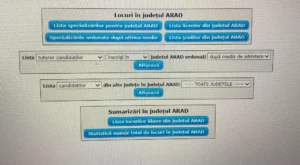admitere liceu 2026 arad