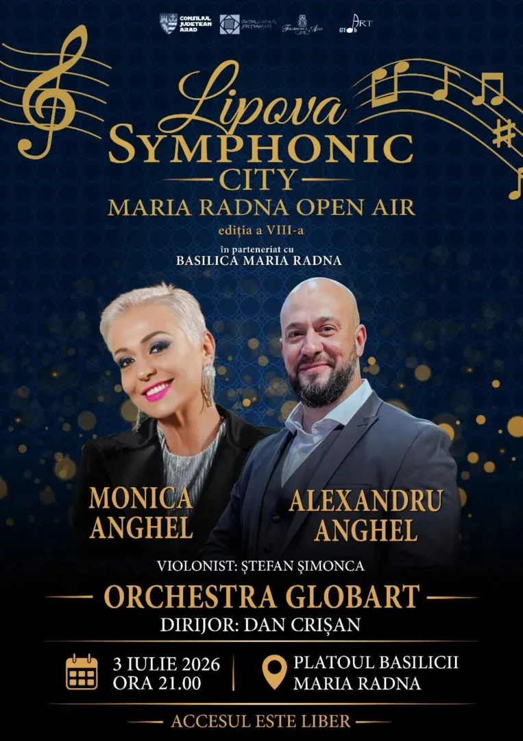Lipova symphonic city – maria radna open air a ajuns la ediția a viii-a 2 afis lipova