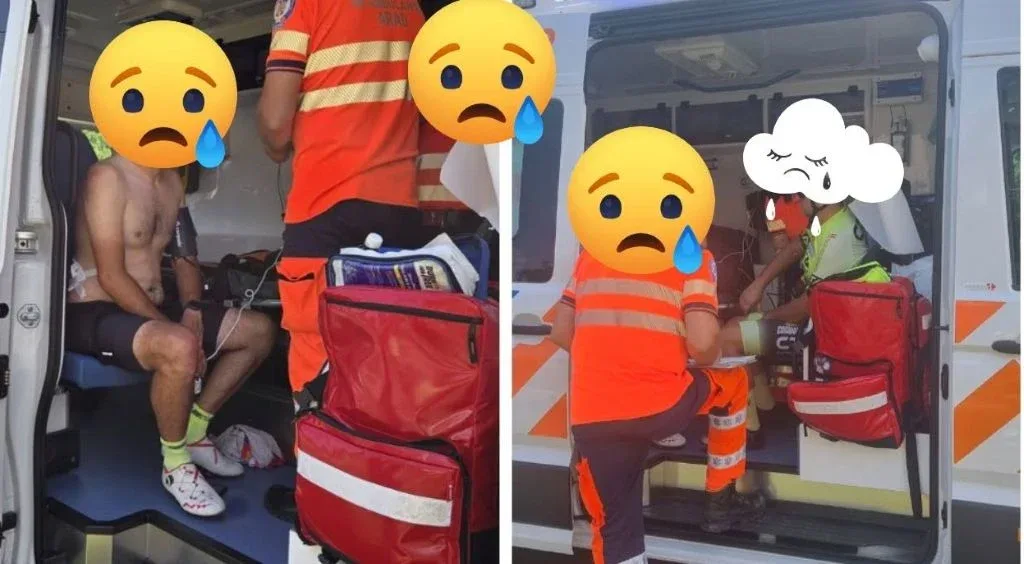 Doi bicicliști aflați în sesiune de antrenament au fost atacați de un pitbull, în zona aeroportului arad 1 atacati de pitbull