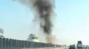 incendiu tir pe a1