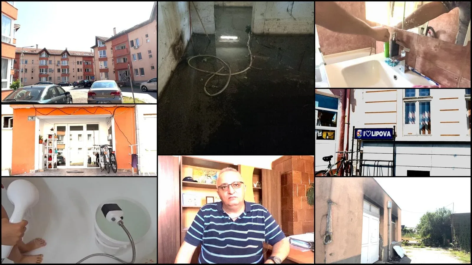 Lipova și administrația ei paralelă | de ce locuitorii din blocurile anl au rămas fără apă și cum s-a rezolvat problema prin metoda „îngropare provizorie” (1) 1 lipova - anl