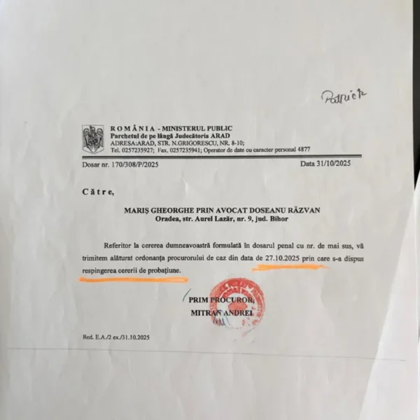 Disperarea unui tată | moartea lui lucian mariș din șiria - un „banal accident” sau o crimă interlopă acoperită de autorități? (1) 31 ordonanta procuror respingere1