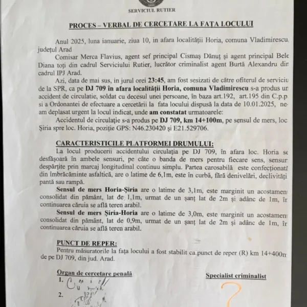 Disperarea unui tată | moartea lui lucian mariș din șiria - un „banal accident” sau o crimă interlopă acoperită de autorități? (1) 6 pv cercetare fata locului