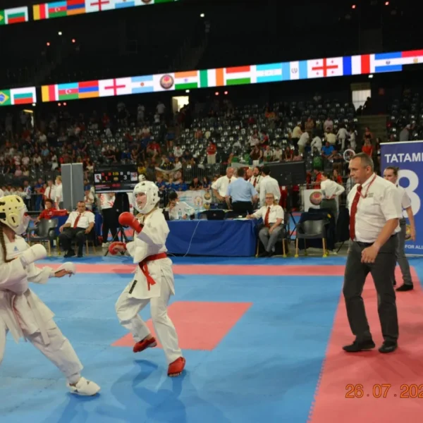 Tinerii de la sport club tiger au adus la arad 26 medalii de la campionatul mondial de karate desfășurat la cluj-napoca 19 sport club tiger 2026 21