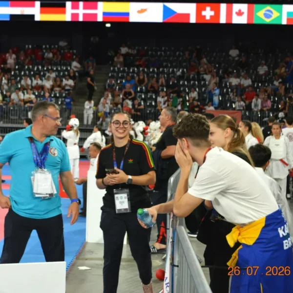 Tinerii de la sport club tiger au adus la arad 26 medalii de la campionatul mondial de karate desfășurat la cluj-napoca 16 sport club tiger 2026 26