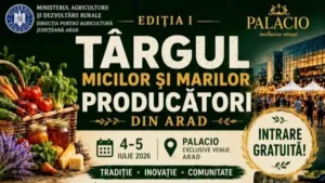 ârgul micilor și marilor producători din județul arad
