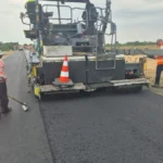 drumul Satu Nou–Vânători _stratul de uzură