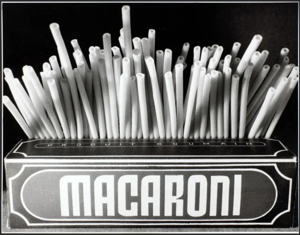 Étude publicitaire pour Macaroni