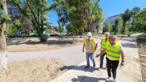 parcul central din hunedoara