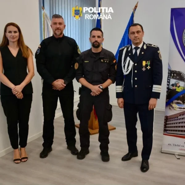 Serviciul pentru acțiuni speciale arad, schimb de experiență profesională cu guardia civil din spania 2 sas arad guardia civil spania1