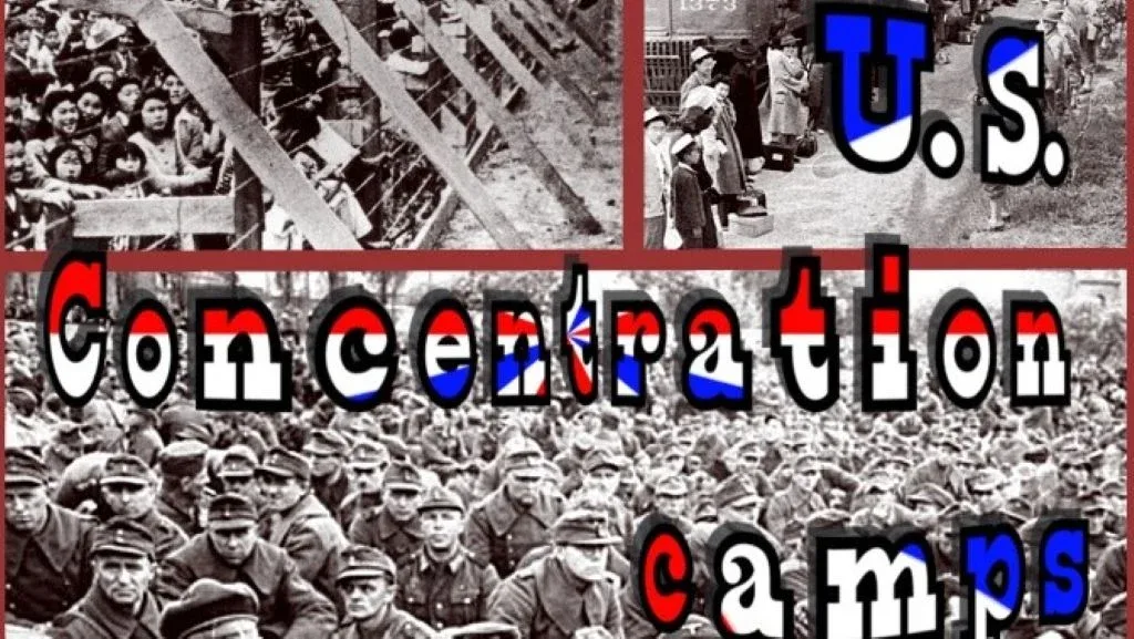 Al doilea război mondial | prizonierii de război, privire comparativă | excesele anglo-americane (9) 1 usconcentrantion camps