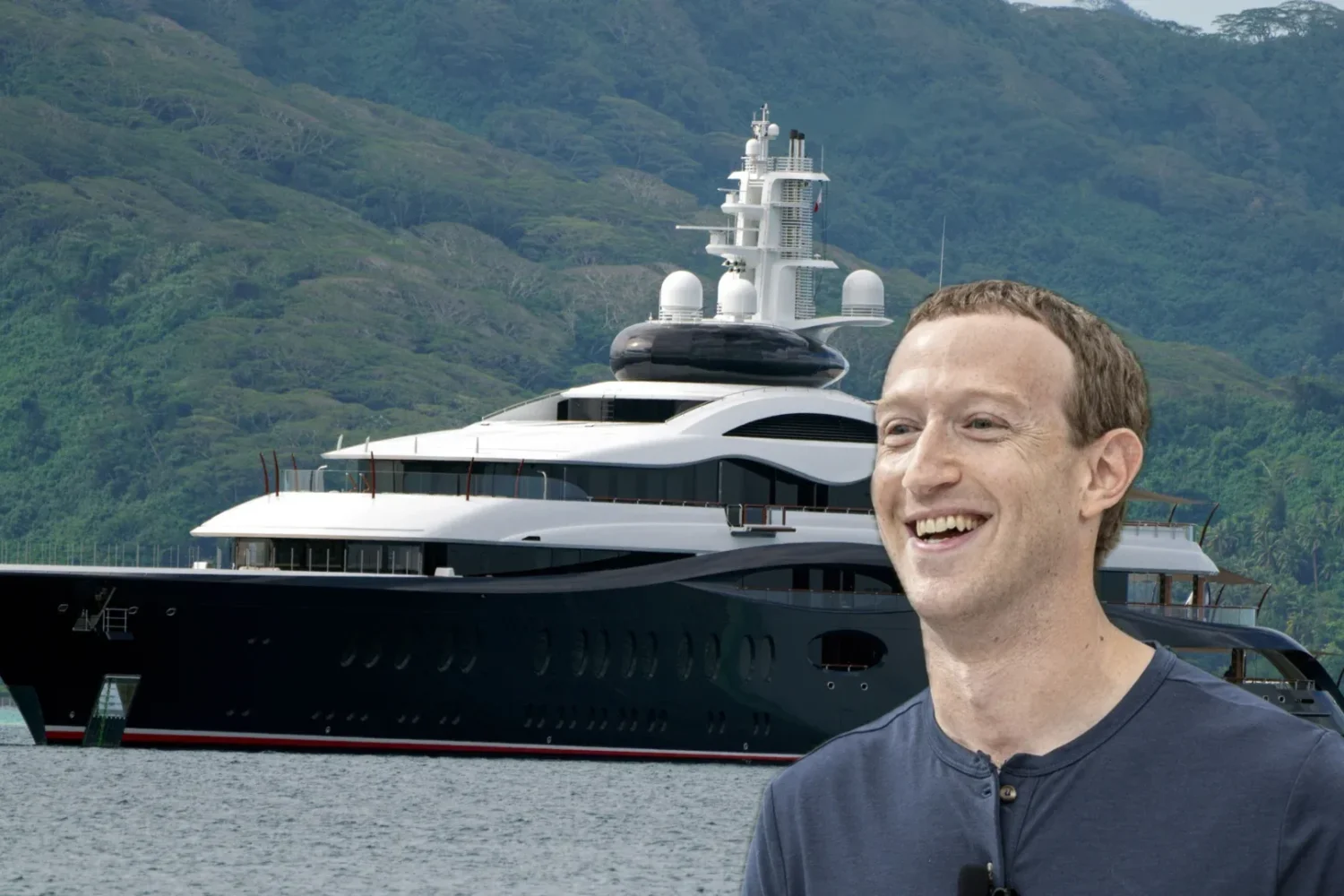 Yachtul lui Zuckerberg