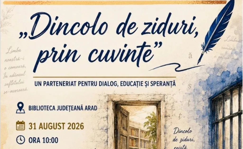 „Dincolo de ziduri, prin cuvinte” – Ziua Națională a Limbii Române, marcată prin lectură, dialog și educație