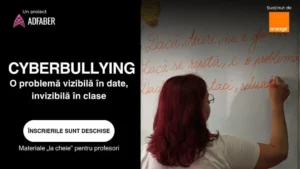 Peste 1.100 de profesori au adus în clase o lecție pe care niciun manual nu o conține. Peste 13.000 de elevi din toată țara au învățat despre cyberbullying