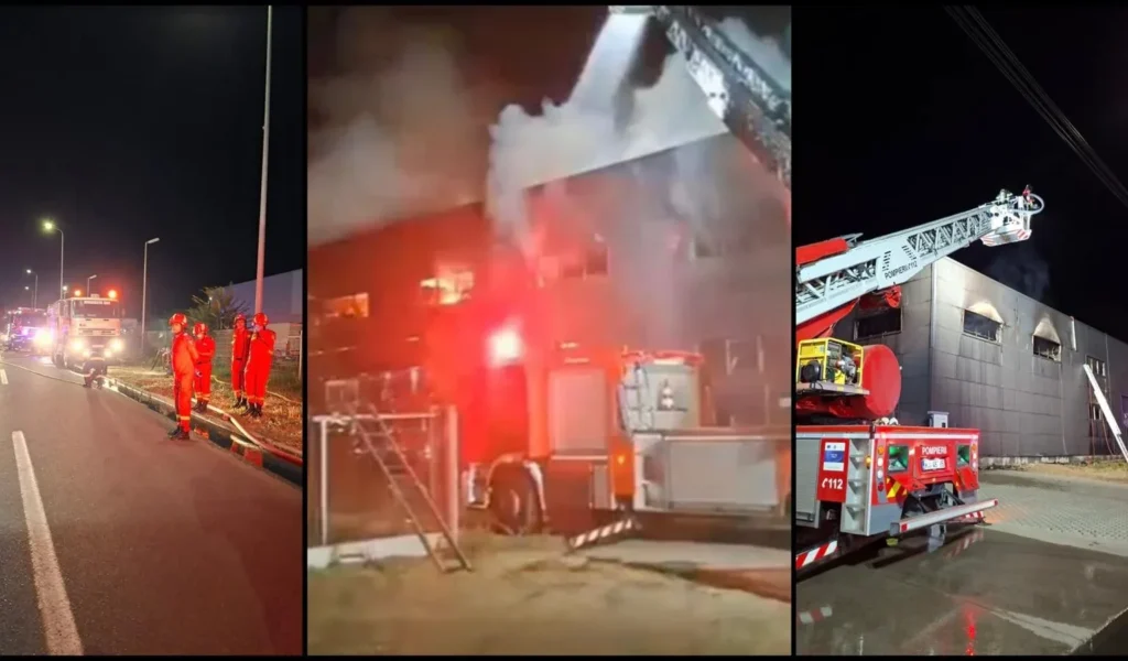 incendiu calea radnei