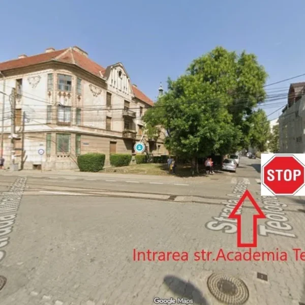 Restricții temporare de circulație pe str. Academia Teologică și str. Emanoil Gojdu