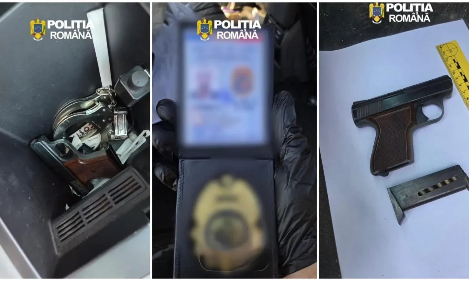 Tâlharii care s-au dat drept polițiști antidrog și au furat dintr-o mașină un sac cu bani, la Orțișoara, au fost arestați
