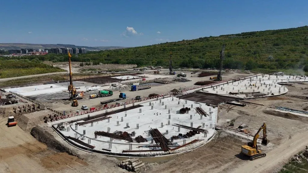 Spitalul Pediatric Monobloc Cluj - stadiul lucrărilor