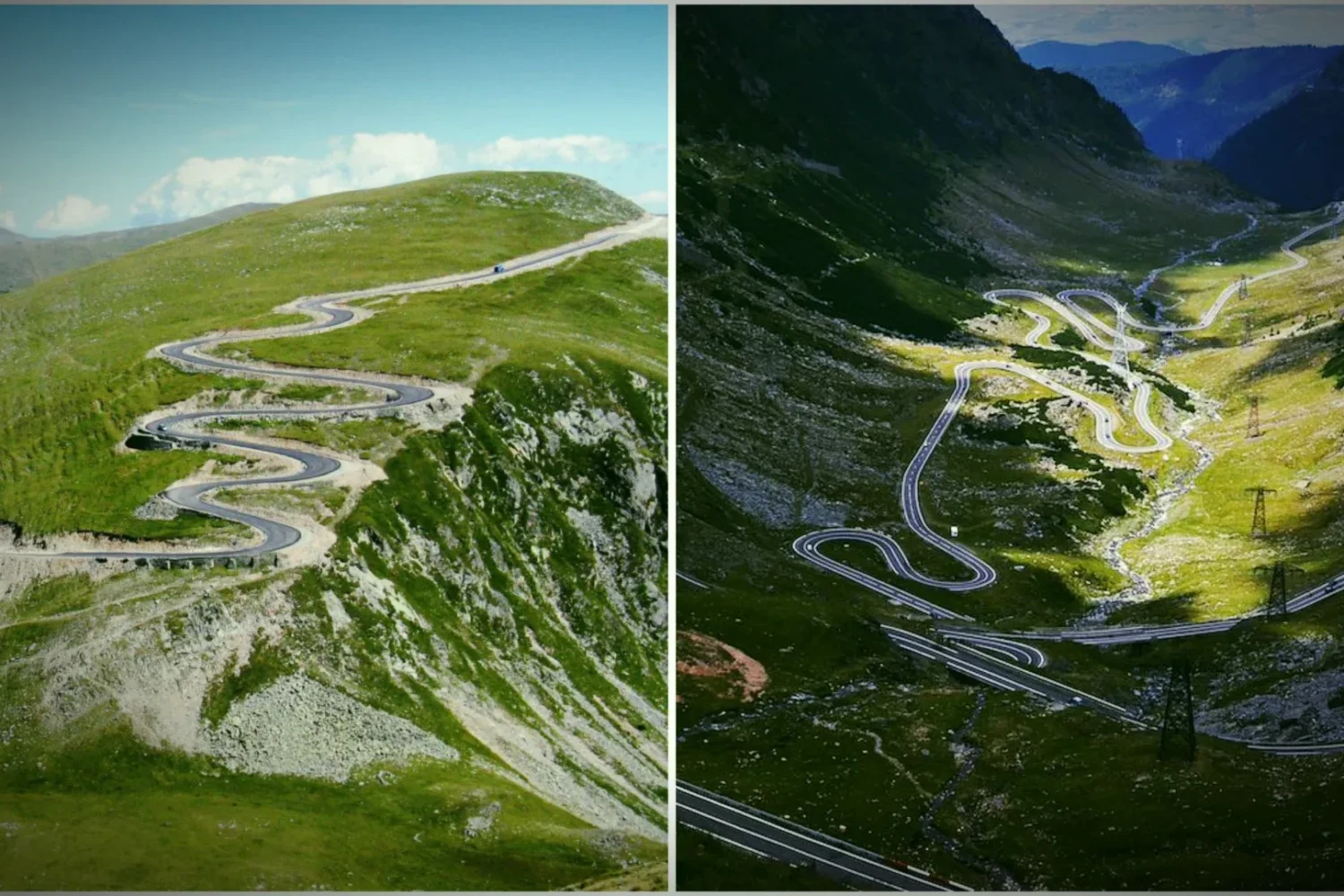 Transalpina și Transfăgărășanul - incluse în top 10 al celor mai șerpuite și pitorești drumuri din Europa