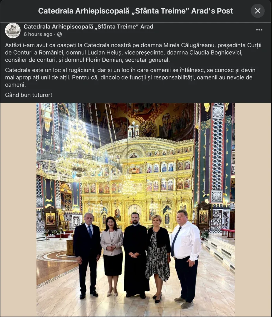 Consilierul local Leontin Aslău solicită PUNCT DE VEDERE, CLARIFICĂRI și DOCUMENTE din partea instituțiilor abilitate privind prezența la Arad a unor reprezentanți ai conducerii Curții de Conturi a României