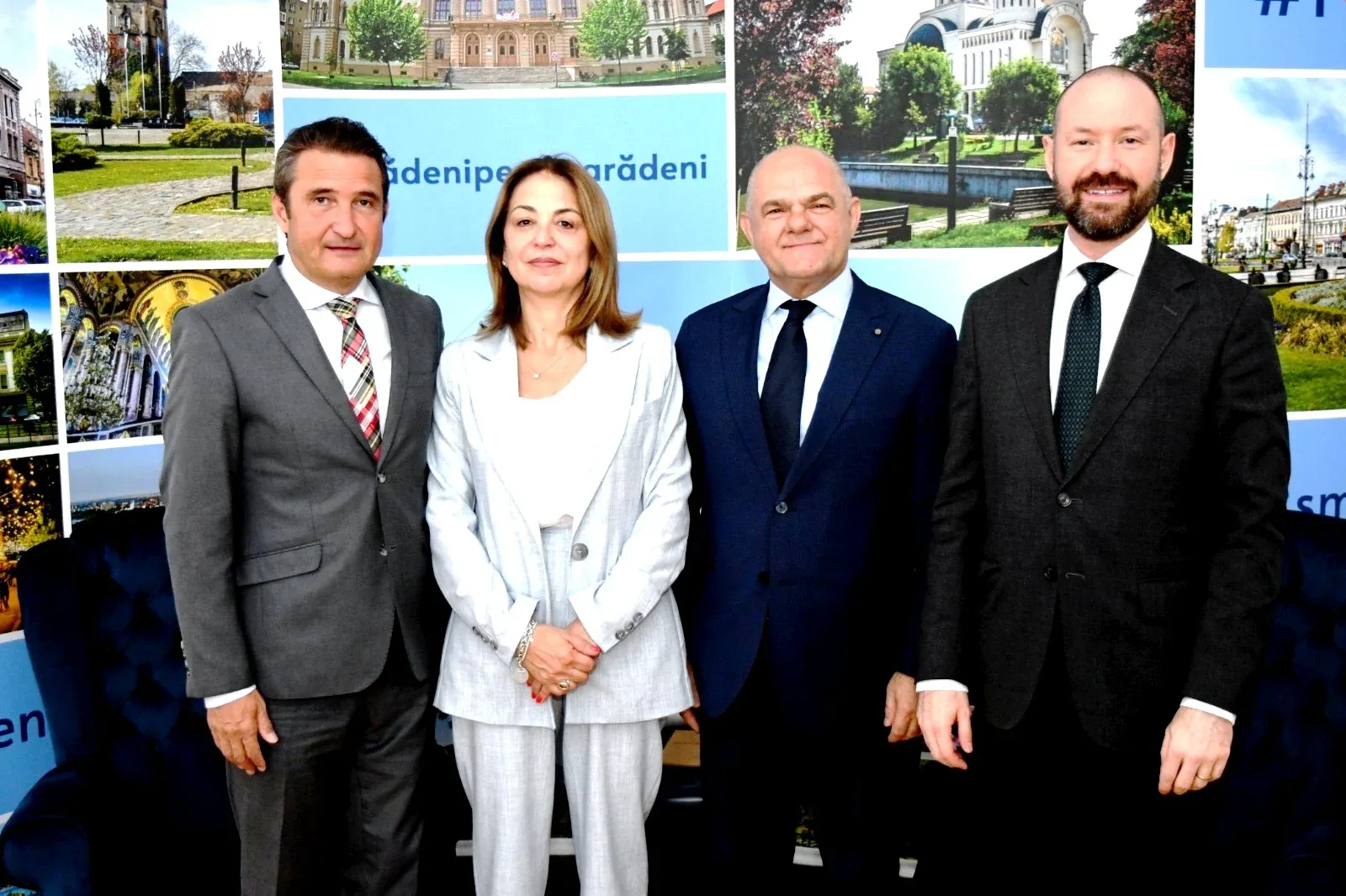 E.S. Laura Aghilarre, ambasadoarea Italiei în România, în vizită la Arad